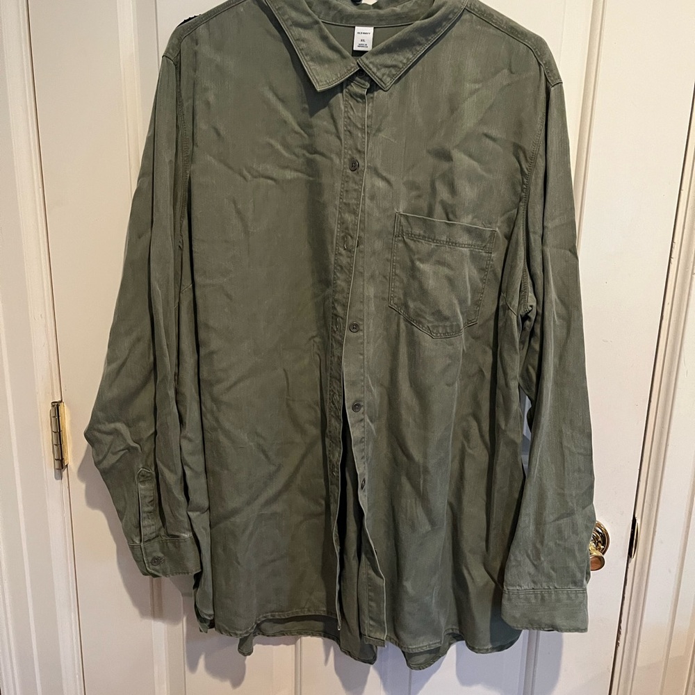 old navy button down